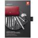 ZWILLING Manicure and Pedicure Set | 7-Piece Nail Care Kit in Red Leather - Perfect for Travel - Buy Online on GoSupps.com
