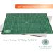 Calibre Art 14x14 Rotating Self Healing Cutting Mat with Grid - Ideal for Quilting & Art Projects - Green - Buy Online on GoSupps.com
