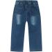 SEAUR Baby Boys Blue Ripped Jeans | Elastic Waistband Denim Pants | 18-24 Months - Buy Online on GoSupps.com