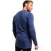 Merino.tech Men's 100% Merino Wool Base Layer - Long Sleeve Thermal Shirt in Windsor Blue | Lightweight, Midweight, Heavyweight | Size 3XL - Buy Online on GoSupps.com