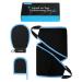 TimeTinkle Exfoliating Mitt for Body  Exfoliating Set for Shower - Exfoliating Gloves for Face  Back Scrubber  Hair Scalp Massager Shampoo Brush and Foot File for Dead Skin Remover