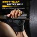 FREETOO 2021 Men's Workout Gloves - Full Palm Protection, Ultra Ventilated, Cushion Pads, Silicone Grip, Gym Gloves for Weight Lifting, Exercise & Fitness - Large Black - Buy Online on GoSupps.com