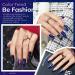 Modelones Gel Nail Polish 6 Colors Cat Eye Black Purple Blue Glitter Gel Polish Fall Winter Dark Blue Nail Gel with Magnet Soak Off Led Nail Art DIY Salon Gifts For Women Girl Black Dark Blue - Buy Online on GoSupps.com