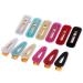 Cptots 12 PCS Acrylic Resin Alligator Hair Clips For Women Thick Thin Hair Fashion Sparkle Decorative Small Hair Clips style01