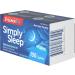 Simply Sleep Nighttime Sleep Aid Caplets | 25 mg Diphenhydramine HCl | Non-Habit Forming | 100 ct - Buy Online on GoSupps.com