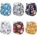 Alva Baby Reusable Washable Diapers | 6 Pack + 12 Inserts - Eco-Friendly & Durable - Buy Online on GoSupps.com