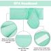 Whaline Spa Headband Set - 4 Pack Stretch Terry Cloth Hair Bands for Sport, Yoga, Shower - Mint Green - Buy Online on GoSupps.com