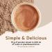 Alpha Foods Vegan Protein Powder - Chocolate Flavour - High Protein Low Calorie Plant Based Shake with Amino Acids - 40 Servings (600g) - Buy Online on GoSupps.com