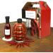 DIY Hot Sauce Gift Set - Chilli Sauce Making Kit with Glass Grenade Bottle | Unique Cooking Gift for Men/Santa - Buy Online on GoSupps.com
