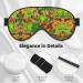 SSIMOO Frog Sleep Mask | Adjustable & Breathable Eye Mask for Ultimate Comfort | Fashionable Black Sleep Mask for Better Sleep - Buy Online on GoSupps.com