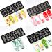 7 Pcs Nail Stamping Plates Set with Lace Flower Butterfly Designs - Nail Art Stamper and Scraper Bundle for Creative Nails - Buy Online on GoSupps.com