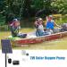 Decdeal Solar Pond Aerator Air Pump - Night & Day Oxygen Pump for Garden Pond & Aquarium - Buy Online on GoSupps.com