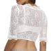 Vhersily Women's Elegant Semi-Transparent Dirndl Blouse - Lace Negligee for Oktoberfest & Halloween - Buy Online on GoSupps.com