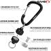 SAMSFX Fishing Magnetic Net Release with Coiled Lanyard - Black - Buy Online on GoSupps.com
