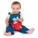 Bright Starts Sesame Street Cozy Coo Soothing Pacifier with Plush Toy - Elmo | BPA-Free | Newborn+ | Green | 4.42x2.04x4.17 Inch - Buy Online on GoSupps.com
