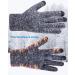 Coskefy Winter Fleece Touchscreen Gloves for Men & Women - Comfortable & Warm for Running Cycling Camping & Work - Black & White - Buy Online on GoSupps.com