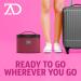 Wig Travel Case with Collapsible Stand - Dome Foam Head - Zipper Carrying Case - Burgundy - Buy Online on GoSupps.com