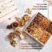 Nut Gift Basket in Reusable Wooden Crate - Gourmet Healthy Snacks for Thank You, Sympathy & Birthday | Bonnie & Pop - Buy Online on GoSupps.com