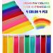 Rhyme Rainbow Hair Extensions - 9PCS Colored Clip In/On Hair Accessories for Women/Girls - Buy Online on GoSupps.com
