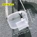 Enkrio Stadium Approved Clear Messenger Bag - Adjustable Crossbody Purse for Women, Men, Students - Buy Online on GoSupps.com