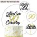 Happy 90th Birthday Cake Topper Sumerk 1 Piece Tortendeko for International Shipping - Buy Online on GoSupps.com