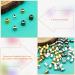 600pcs 6 Colors Cord End Caps - Brass Tassel Caps for DIY Jewelry Making - 1mm Hole Stopper Spacer Beads - Buy Online on GoSupps.com
