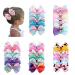 30 Pcs Unicorn Hair Bows Grosgrain Ribbon Alligator Clips - 5 Inch Hair Accessories for Girls - Buy Online on GoSupps.com