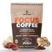 Focus Coffee Mushroom Blend Nootropic Complex Coffee Supports Alertness and Clarity (Lion s Mane Cordyceps Turkey Tail) Green Coffee Bean Instant Coffee for Focus & Gut Health 30 Servings