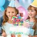 Glitter Paper Cake Topper - Birthday Party Supplies for Kids - Buy Online on GoSupps.com