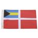 Seachoice Bahamas Courtesy Flag, 12 in. X 18 in, Nylon