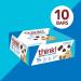 think! Chocolate Chip Protein Bars with Chicory Root for Digestive Support - Gluten Free, Whey Protein Isolate, 1.4 Oz Snack Bars (10 Count) - Buy Online on GoSupps.com