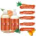 SheaMoisture Mango & Carrot Kids Extra-Nourishing Shampoo and Conditioner Set - Orange Blossom Extract - For Dry, Delicate Hair - 8 fl oz Each - Buy Online on GoSupps.com