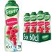 Teisseire Raspberry Syrup for Refreshing Drink Cocktails Recyclable Bottle 6x60cl