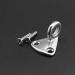 4Pcs Marine Grade 316 Stainless Steel Fending Pad Eye Fender Hook w/ Screws - Boat Ship Deck Hardware - Buy Online on GoSupps.com