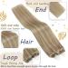 UGEAT 20 Microring Hair Extensions - 50g Cold Fusion Real Human Hair #16/22 Blonde Shades - Buy Online on GoSupps.com