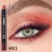  doyandader Eyeshadow Pencil | Highly pigmented eyeshadow Long-lasting waterproof makeup Skincare cosmetic pencils for women - Buy Online on GoSupps.com