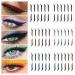 Natudeco 36Pcs Colorful Flash Eyeliner Sticker Set - Waterproof, Shiny Eye Shadow for Women & Girls - Buy Online on GoSupps.com