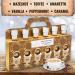 Coffee Gift Set Hamper - Flavoured Ground Coffee Medium-Dark Roasted Flavoured Coffee Syrup Shortbread & French Press Coffee Maker - Christmas Hamper Gift for Coffee Lover - Gifts for Him and Her Variety Ground Coffee Hamper - Buy Online on GoSupps.com
