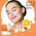 Skin Vitamin C Brightening Serum - Hydrating Organic Skincare with Vitamin E & Hyaluronic Acid - Fades Dark Spots & Boosts Collagen - 2 fl. Oz - Buy Online on GoSupps.com