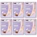 Innerest Original Derma Beauty Foot Mask 6 Pairs Moisture-Boosting Shea Butter Foot Masks Body Exfoliator Moisturizing Foot Mask Callus Remover Foot Bath Pedicure Supplies for Beauty & Personal Care Moisture-Boosting - Shea Butter