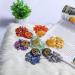 Chakra Crystals Set - Healing Stones for Beginners - Engraved Chakra Symbol - Witchcraft Supplies and Meditation Accessories - Buy Online on GoSupps.com