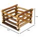 Trixie Natural Living Free-Standing Hay Manger 15 x 11 x 15 cm - Buy Online on GoSupps.com