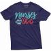 Funny Nurses Day T-Shirt | 'Nurses Call The Shots' Syringe Tee for RN & CNA | Large Grey Medical Worker Shirt - Buy Online on GoSupps.com