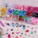 960 Pieces 3D Bear Candy Nail Charms Set | Pink & Black Flower Butterflies for Nail Art & Craft | Includes Tweezer & Brush - Candy Bear 18 Grids - Buy Online on GoSupps.com