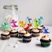 24-Piece Dragon Theme Cupcake Toppers | Mythical Cake Decorations for Weddings & Birthday Parties | Realistic Torte Picks & Event Party Accessories - Buy Online on GoSupps.com