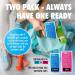 Large Reusable Gel Ice Packs (2 Pack) for Hot and Cold Therapy - Knee, Shoulder, Back, Wrist - Pain Relief and Rehabilitation - 6x12 Inch - Blue - Buy Online on GoSupps.com