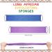 5 Pack Splendora African Net Sponge | 3 Exfoliating & 2 XL Body Scrub w/Rope - Buy Online on GoSupps.com