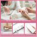 MEKK Mini UV Gel Nail Lamp 18W LCD Type-C Professional Nail Dryer - White - Buy Online on GoSupps.com