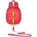 AINIBAB Toddler Backpack with Leash Children Kids Baby Dinosaur Mini Harness Bookbag (Style:5 Red)