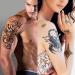 Realistic Temporary Tattoos for Men - Fake Half Arm Sleeves for Arms, Shoulders, Back, and Legs - Waterproof Transfers - 8 Sheets - Cross, Skull, Owl, Clock, Scorpion, Rose Designs - 8x6 Saturn - Buy Online on GoSupps.com